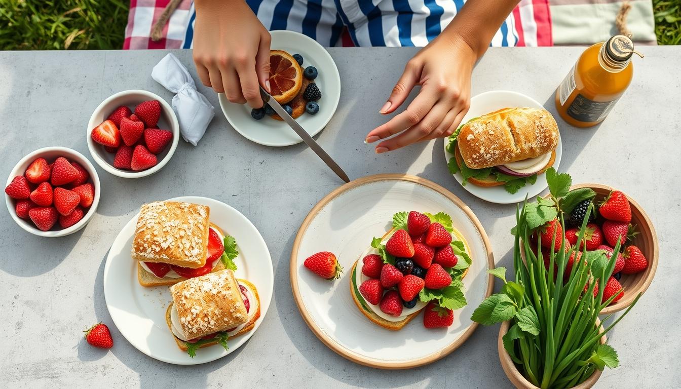 Home cook preparing ingredients in the kitchen